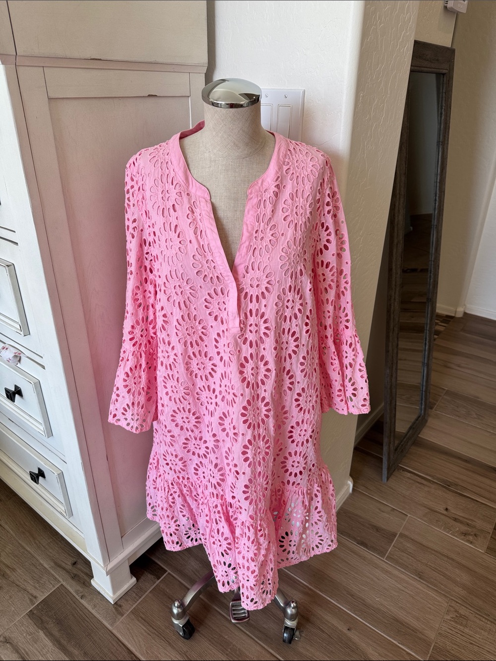 Lilly Pulitzer XL 010606 Bekah eyelet dress